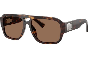 Okulary przeciwsłoneczne Dolce & Gabbana DG4506 502/73 Kwadratowe Havana Okulary przeciwsłoneczne Dolce & Gabbana DG4506 502/73 Kwadratowe Havana