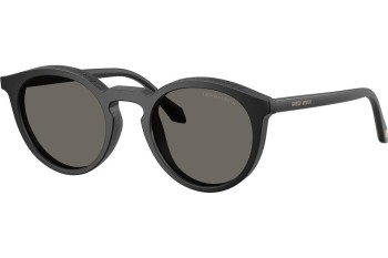 Okulary przeciwsłoneczne Giorgio Armani AR8230U 5875R5 Okrągłe Czarne
