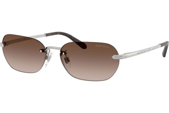 Okulary przeciwsłoneczne Ralph Lauren RL7089 900113 Prostokątne Srebrne