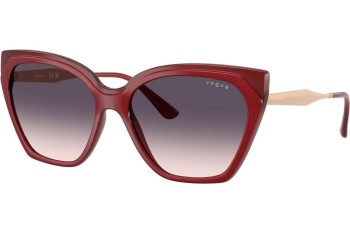 Okulary przeciwsłoneczne Vogue Eyewear VO5521S 322136 Kocie oczy Czerwone