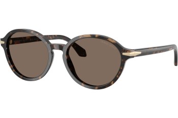 Okulary przeciwsłoneczne Giorgio Armani AR8237 623573 Okrągłe Havana Okulary przeciwsłoneczne Giorgio Armani AR8237 623573 Okrągłe Havana