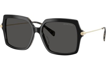 Okulary przeciwsłoneczne Michael Kors Quogue MK2247U 395087 Kwadratowe Czarne Okulary przeciwsłoneczne Michael Kors Quogue MK2247U 395087 Kwadratowe Czarne