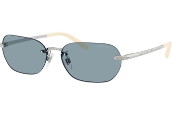 Okulary przeciwsłoneczne Ralph Lauren RL7089 900172 Prostokątne Srebrne