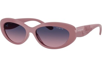 Okulary przeciwsłoneczne Vogue Eyewear VO5630S 3195I6 Owalne Różowe