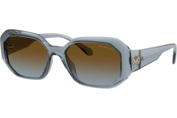 Okulary przeciwsłoneczne Michael Kors Siesta Key MK2240U 401413 Prostokątne Niebieskie Okulary przeciwsłoneczne Michael Kors Siesta Key MK2240U 401413 Prostokątne Niebieskie