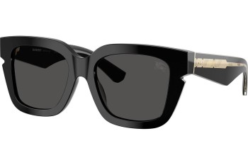 Okulary przeciwsłoneczne Burberry BE4453 300187 Kocie oczy Czarne Okulary przeciwsłoneczne Burberry BE4453 300187 Kocie oczy Czarne