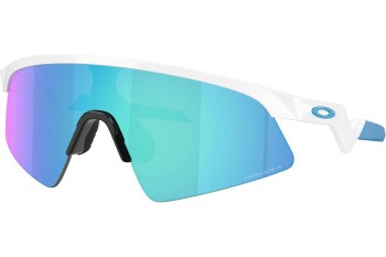 Okulary przeciwsłoneczne Oakley Resistor Sweep OJ9015 901501 Pojedyncze | Shield Białe