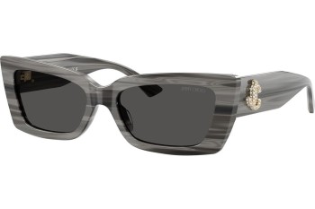 Okulary przeciwsłoneczne Jimmy Choo JC5037BU 506387 Kocie oczy Szare Okulary przeciwsłoneczne Jimmy Choo JC5037BU 506387 Kocie oczy Szare