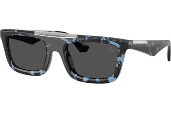 Okulary przeciwsłoneczne Burberry BE4451U 411187 Prostokątne Czarne