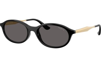 Okulary przeciwsłoneczne Vogue Eyewear VO5625S W44/87 Owalne Czarne Okulary przeciwsłoneczne Vogue Eyewear VO5625S W44/87 Owalne Czarne