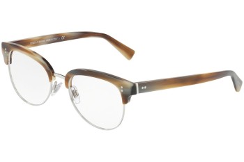 Okulary korekcyjne Dolce & Gabbana Jazz Collection DG3270 3116 Browline Brązowe