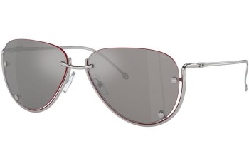 Okulary przeciwsłoneczne Diesel DL1003 103/6G Pilotki (Aviator) Srebrne
