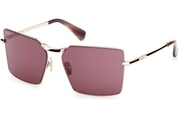 Okulary przeciwsłoneczne Max Mara Miller 3 MM0135 28Y Kwadratowe Złote Okulary przeciwsłoneczne Max Mara Miller 3 MM0135 28Y Kwadratowe Złote