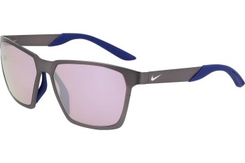 Okulary przeciwsłoneczne Nike IF0969X 021 Kwadratowe Szare