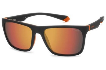 Okulary przeciwsłoneczne Polaroid PLD2141/S RC2/OZ Polarized Kwadratowe Czarne Okulary przeciwsłoneczne Polaroid PLD2141/S RC2/OZ Polarized Kwadratowe Czarne