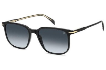 Okulary przeciwsłoneczne David Beckham DB1141/S 807/GB Prostokątne Czarne Okulary przeciwsłoneczne David Beckham DB1141/S 807/GB Prostokątne Czarne