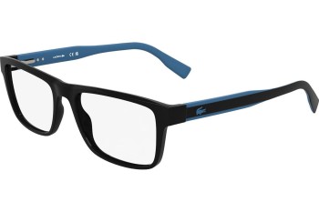 Okulary korekcyjne Lacoste L2973 001 Kwadratowe Czarne Okulary korekcyjne Lacoste L2973 001 Kwadratowe Czarne