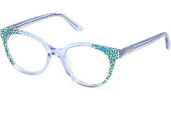 Okulary korekcyjne Guess GU50267 092 Kocie oczy Niebieskie Okulary korekcyjne Guess GU50267 092 Kocie oczy Niebieskie