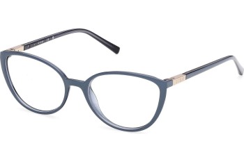 Okulary korekcyjne Guess GU3044 092 Kocie oczy Niebieskie