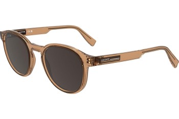 Okulary przeciwsłoneczne Lacoste L6055S 204 Okrągłe Brązowe Okulary przeciwsłoneczne Lacoste L6055S 204 Okrągłe Brązowe