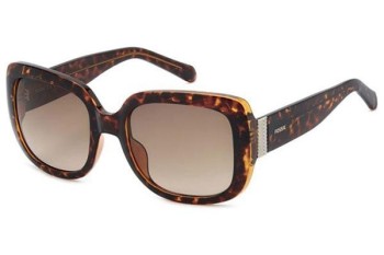 Okulary przeciwsłoneczne Fossil FOS2157/G/S 086/HA Kocie oczy Havana Okulary przeciwsłoneczne Fossil FOS2157/G/S 086/HA Kocie oczy Havana