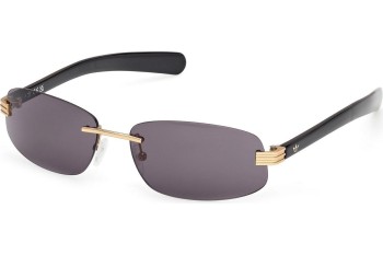 Okulary przeciwsłoneczne Adidas Originals OR0130 31A Prostokątne Złote