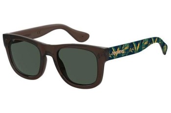 Okulary przeciwsłoneczne Havaianas PARATY/M Y1J/QT Kwadratowe Brązowe Okulary przeciwsłoneczne Havaianas PARATY/M Y1J/QT Kwadratowe Brązowe