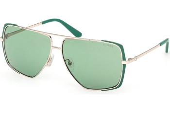 Okulary przeciwsłoneczne Guess GU00220 97N Kocie oczy Zielone