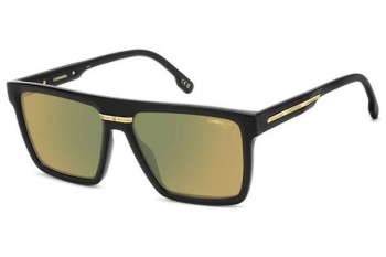 Okulary przeciwsłoneczne Carrera VICTORYC03/S 71C/MJ Flat Top Czarne Okulary przeciwsłoneczne Carrera VICTORYC03/S 71C/MJ Flat Top Czarne