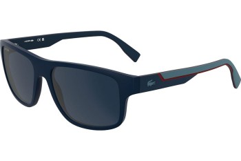Okulary przeciwsłoneczne Lacoste L6057S 424 Prostokątne Niebieskie Okulary przeciwsłoneczne Lacoste L6057S 424 Prostokątne Niebieskie