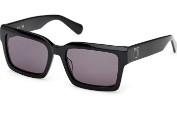 Okulary przeciwsłoneczne Max&Co. MO0132 01A Prostokątne Czarne Okulary przeciwsłoneczne Max&Co. MO0132 01A Prostokątne Czarne