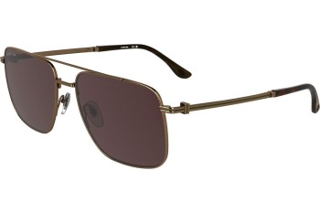 Okulary przeciwsłoneczne Lacoste L272S 750 Kwadratowe Złote