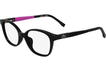 Okulary korekcyjne Lacoste L3662 001 Kwadratowe Czarne