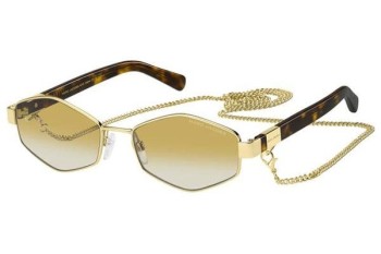 Okulary przeciwsłoneczne Marc Jacobs MARC496/S LPE/06 Nieregularny Złote Okulary przeciwsłoneczne Marc Jacobs MARC496/S LPE/06 Nieregularny Złote