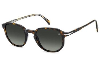 Okulary przeciwsłoneczne David Beckham DB1140/S 086/LB Prostokątne Havana Okulary przeciwsłoneczne David Beckham DB1140/S 086/LB Prostokątne Havana