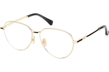 Okulary korekcyjne Max Mara MM5178 030 Okrągłe Złote Okulary korekcyjne Max Mara MM5178 030 Okrągłe Złote