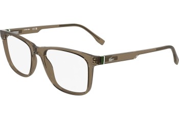 Okulary korekcyjne Lacoste L2974 210 Kwadratowe Brązowe