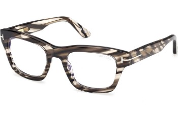 Okulary korekcyjne Tom Ford FT6036-B 056 Kwadratowe Szare