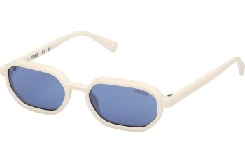 Okulary przeciwsłoneczne Guess GU00233 21V Prostokątne Białe