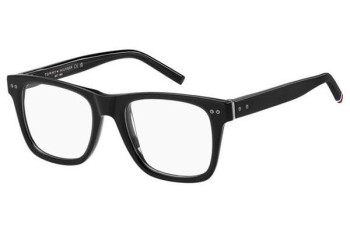 Okulary korekcyjne Tommy Hilfiger TH85 807 Kwadratowe Czarne Okulary korekcyjne Tommy Hilfiger TH85 807 Kwadratowe Czarne