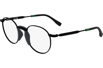 Okulary korekcyjne Lacoste L3114 002 Okrągłe Czarne Okulary korekcyjne Lacoste L3114 002 Okrągłe Czarne