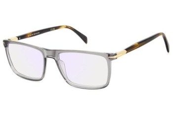 Okulary korekcyjne David Beckham DB1181 MOI blue-light [non-prescription] Prostokątne Szare