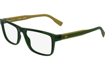 Okulary korekcyjne Lacoste L2973 301 Kwadratowe Zielone Okulary korekcyjne Lacoste L2973 301 Kwadratowe Zielone