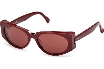 Okulary przeciwsłoneczne Max Mara Spark 10 MM0160 69S Kocie oczy Czerwone Okulary przeciwsłoneczne Max Mara Spark 10 MM0160 69S Kocie oczy Czerwone