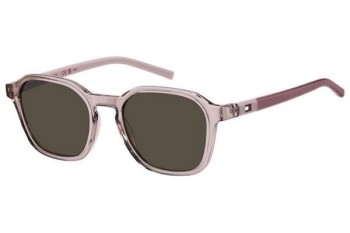 Okulary przeciwsłoneczne Tommy Hilfiger TH2245/S 35J/70 Kwadratowe Różowe