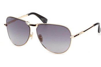 Okulary przeciwsłoneczne Max Mara Miller 2 MM0134 30B Pilotki (Aviator) Złote Okulary przeciwsłoneczne Max Mara Miller 2 MM0134 30B Pilotki (Aviator) Złote