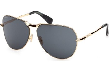 Okulary przeciwsłoneczne Max Mara Miller 2 MM0134 30N Pilotki (Aviator) Złote Okulary przeciwsłoneczne Max Mara Miller 2 MM0134 30N Pilotki (Aviator) Złote