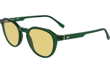 Okulary przeciwsłoneczne Lacoste L6052S 301 Okrągłe Zielone Okulary przeciwsłoneczne Lacoste L6052S 301 Okrągłe Zielone