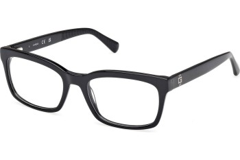 Okulary korekcyjne Guess GU50252 001 Prostokątne Czarne Okulary korekcyjne Guess GU50252 001 Prostokątne Czarne