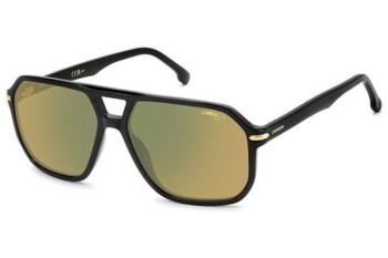 Okulary przeciwsłoneczne Carrera CARRERA302/S 71C/MJ Flat Top Czarne Okulary przeciwsłoneczne Carrera CARRERA302/S 71C/MJ Flat Top Czarne